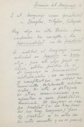 2-13, Teil 14 (Esencia del lenguaje)