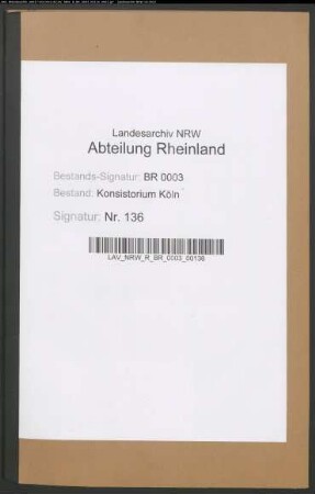 Amtskleidung der protestantischen Geistlichen, Teil 1