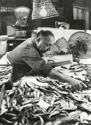 Fischverkäufer, Palermo