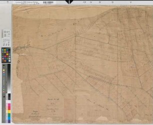 Geseke (Geseke), Separation von Geseke, Bl.21 Brouillonkarte Flur U