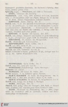 Haarhausen – Hutsberg