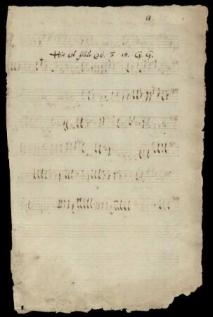 Hic est filius : Stimmen