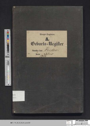 Geburtsregister Kliestow 1876