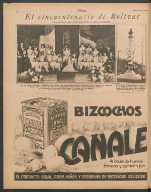 El cincuentenario de Bolívar