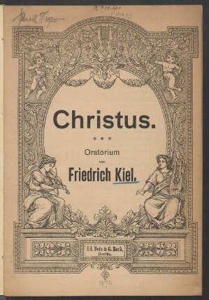 Christus : Oratorium