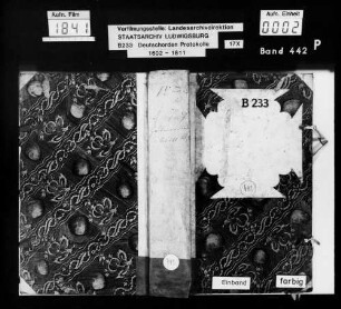 Hofkammerprotokolle, Band IV, Nr. 5441-5894