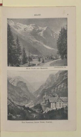 MONT BLANCE AND CHAMONIX