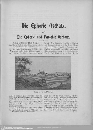 Die Ephorie und Parochie Oschatz
