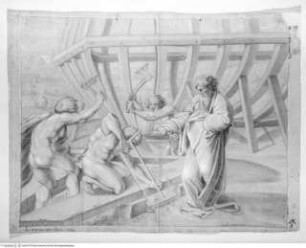 Concorso Accademico 1681, Seconda Classe: Bau der Arche Noah