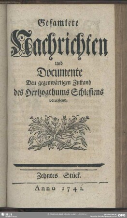 Zehntes Stück