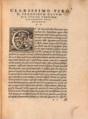 Francisci Duareni in tractatum de pactis lib. Pand. II commentarius