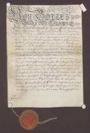Zunftordnung für die Hafner in den Ämtern Lichtenau und Willstätt.