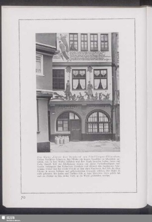 Das Haus "Unter den Bendern" am Fünffinger-Plätzchen