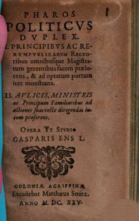 Pharos politicus
