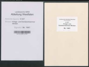 Verpachtung der städtischen Schäferei zu Herford