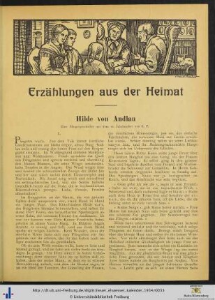 Erzählungen aus der Heimat.
