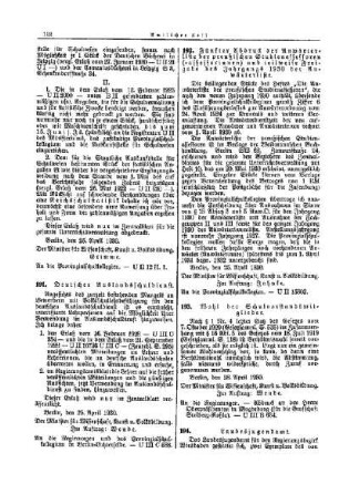 Fünfter Abdruck der Anwärterliste der preußischen Studienassessoren (-assessorinnen) und teilweise Freigabe des Jahrgangs 1930 der Anwärterliste : [Amtlicher Teil]