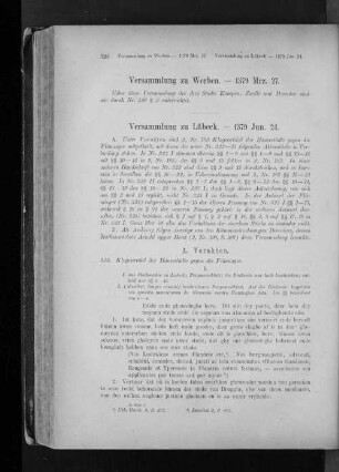 Versammlung zu Werben. - 1379 Mrz. 27.