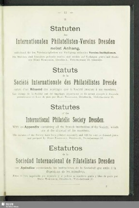 Statuts de la Société
