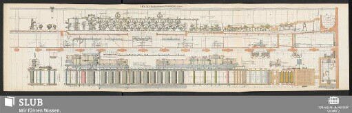 Zeichn. No. 15972. Papiermaschine No. 4 2600mm A.B. f. d. titl. Ammendorfer Papierfabrik Ammendorf-Radewell