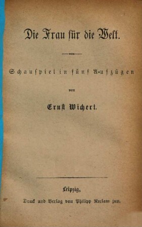 Ein Schritt vom Wege : Lustspiel in vier Aufzügen