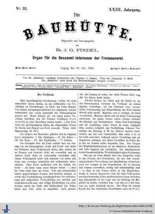 Nr. 31, 31. Juli 1880
