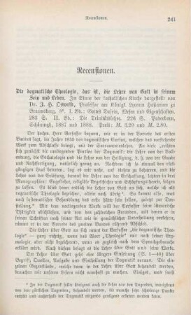 241-260 Rezensionen
