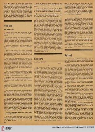 Lektüre, [2]