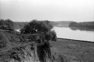 Oltenita: Flusslauf des Arges an der Chausee Bucuresti