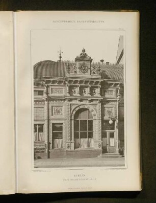 Berlin Café Helms Eckpavillon