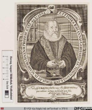 Bildnis Johann Gerhard