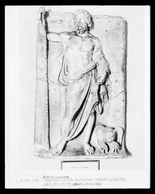 Fragment eines Reliefs: Jupiter
