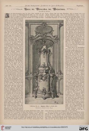 Ueber die Dekoration der Wohnräume, [1]