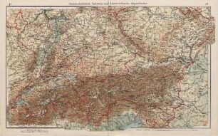 Süddeutschland, Schweiz und österreichische Alpenländer