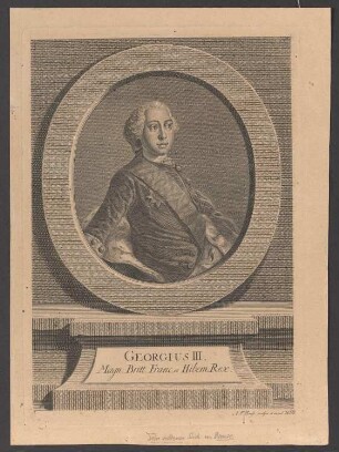 Porträt Georg III., König von Großbritannien (1738-1820)