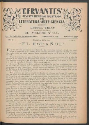 "El español"