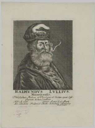 Bildnis des Raimundus Lullius