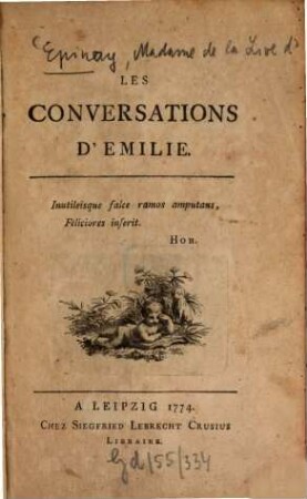 Conversations d'Emilie