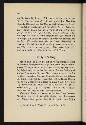 80-84, Pfingstsonntag