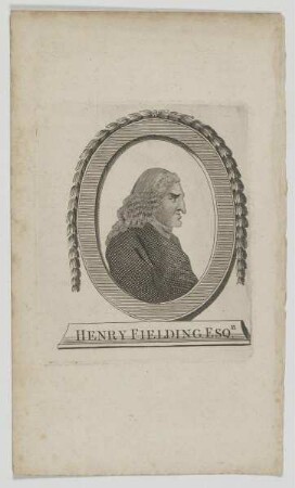Bildnis des Henry Fielding