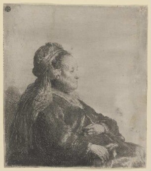 Bildnis der Neeltgen Willemsdr. van Rijn, Mutter Rembrandts