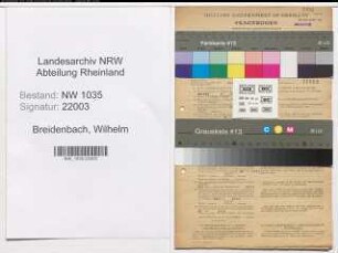 Entnazifizierung Wilhelm Breidenbach , geb. 04.01.1908 (Labortechniker)