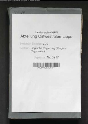 Bau der Eisenbahn Lage - Hameln, Band 7