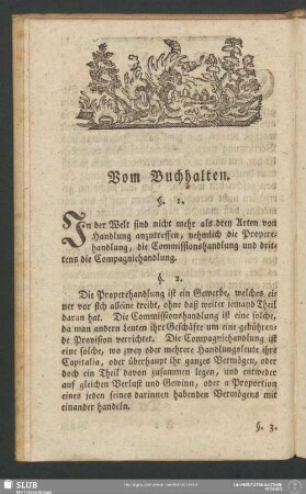 Vom Buchhalten