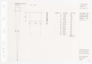 Theater, Ios: Marmorplatten der Sitzreihen: Detail