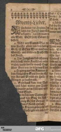 Advents-Lieder