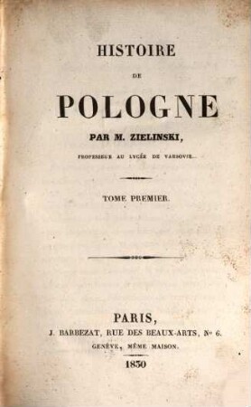 Histoire de Pologne, 1