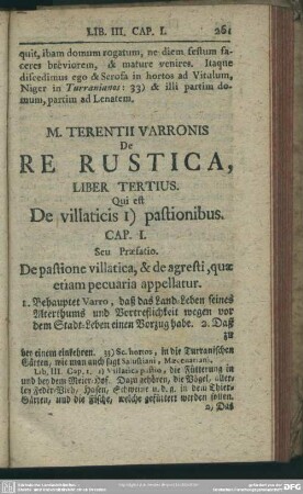 Liber Tertius. Qui est De villaticis pastionibus