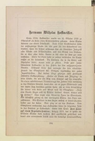 Hermann Wilhelm Hoffmeister