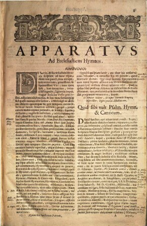 Hymnodia sanctorum patrum : quae a s. Rom. ecclesia per annum decantari solet, commentariis uberrimis explicata